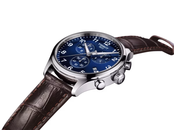 TISSOT 天梭 Chrono XL Classic  韻馳系列 藍色計時手錶 T116.617.16.047.00：圖片 5