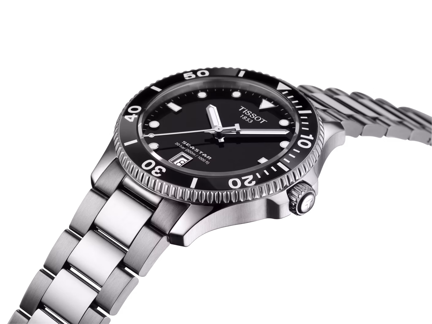TISSOT 天梭 Seastar 1000 40mm 黑海星潛水錶 T120.410.11.051.00