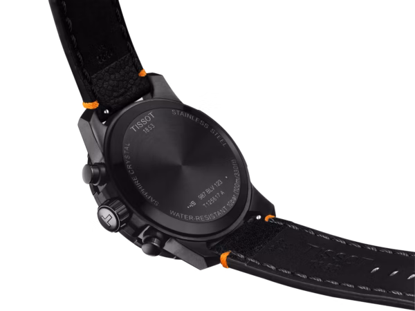 TISSOT 天梭 Supersport Chrono Basketball Edition 籃球設計 漸層灰 大錶徑計時腕錶 T125.617.36.081.00：圖片 6