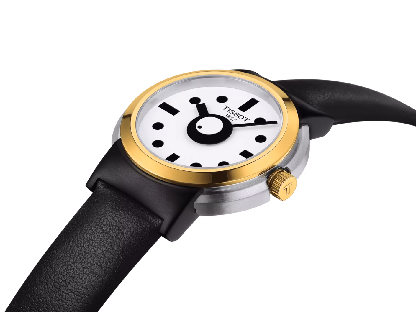 TISSOT 天梭 Heritage Memphis Lady 限量孟菲斯設計女錶 T134.210.27.011.00