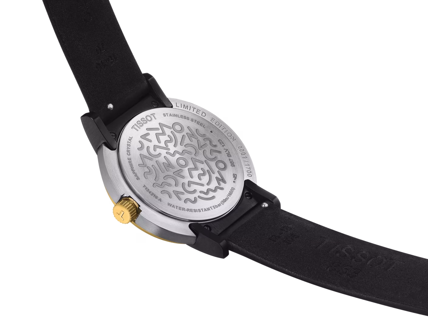 TISSOT 天梭 Heritage Memphis Lady 限量孟菲斯設計女錶 T134.210.27.011.00