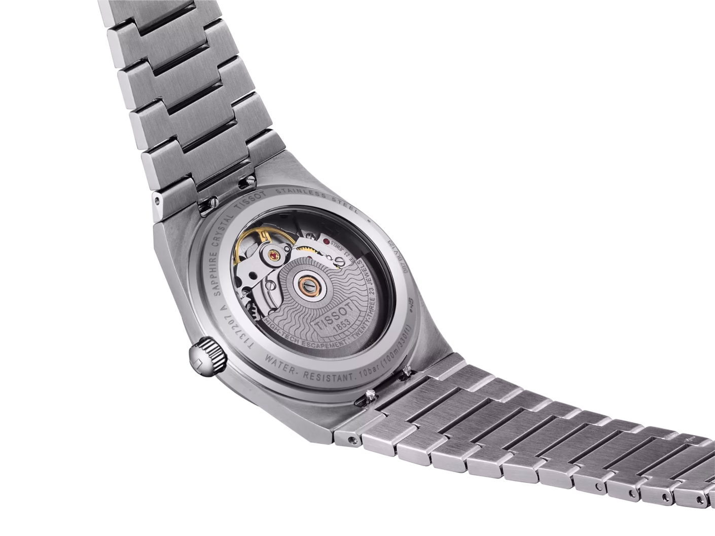 TISSOT 天梭 PRX Powermatic 80 35mm 綠色機械女錶 T137.207.11.091.00