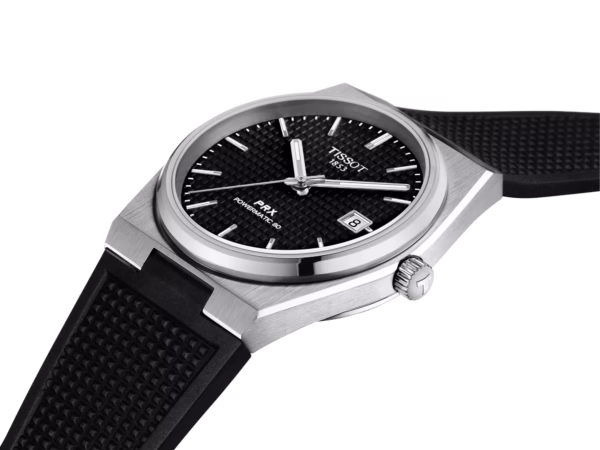 TISSOT 天梭 PRX Powermatic 80 40mm 黑色機械錶 T137.407.17.051.00：圖片 6