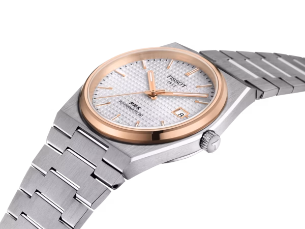 TISSOT 天梭 PRX Powermatic 80 40mm 玫瑰金機械錶 T137.407.21.031.00：圖片 6