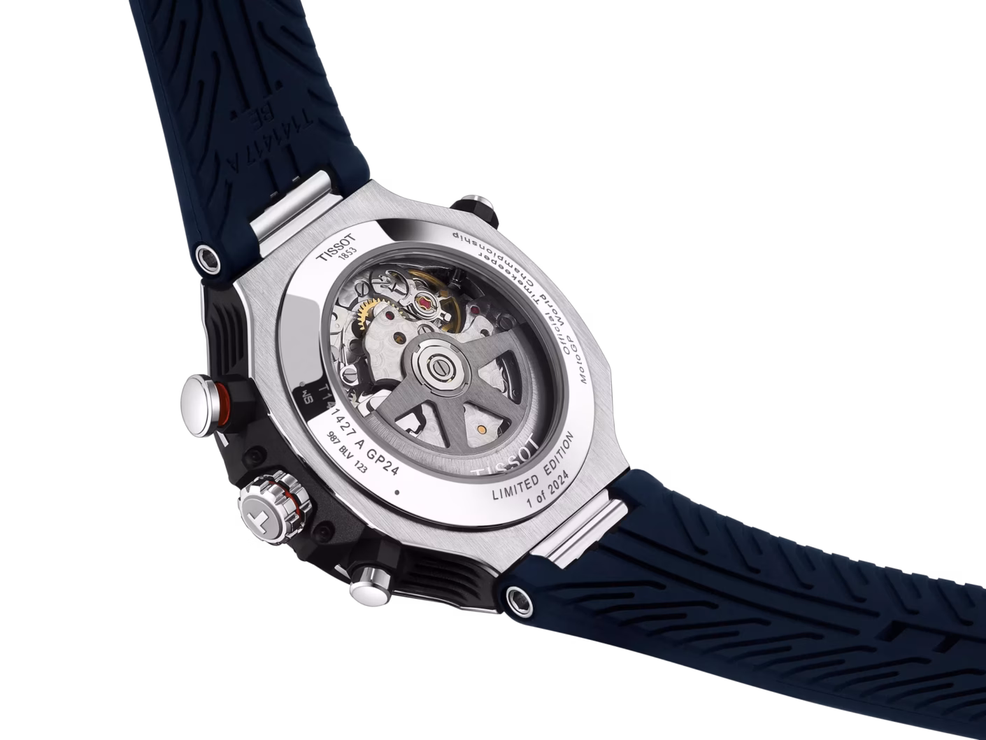 TISSOT 天梭 T-Race MotoGP Automatic Chronograph 2024 75th Limited Edition 限量機械計時賽車錶 T141.427.27.041.00
