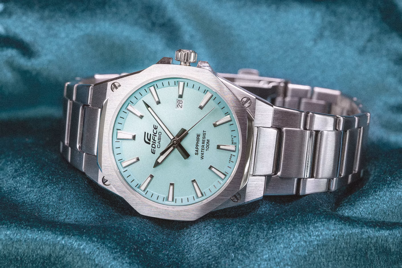 CASIO 卡西歐 EDIFICE EFR-S108D-2BV 八角錶圈 輕薄系列 運動錶
