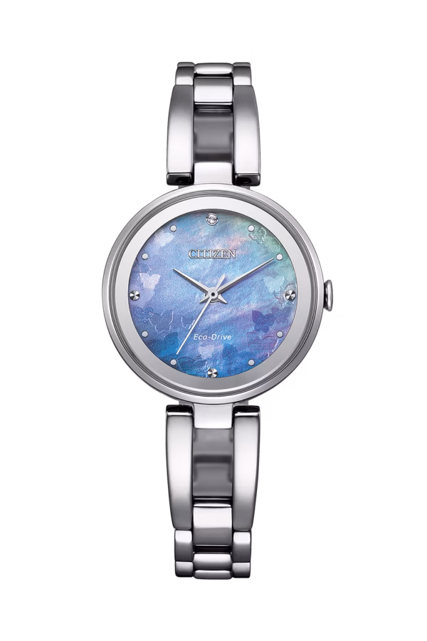 CITIZEN 星辰 LADY'S 希望之藍限定款 光動能腕錶 EM0801-85N