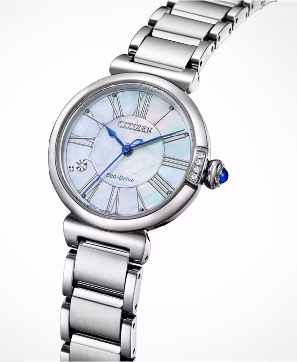 CITIZEN 星辰 L系列 幸福鈴蘭永恆款 光動能女錶 EM1060-87N：圖片 7