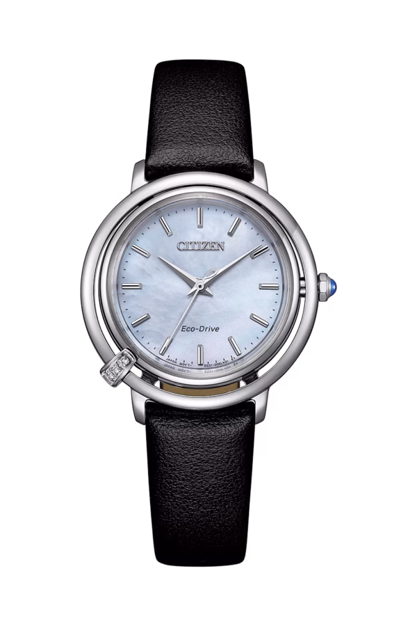 CITIZEN 星辰 L系列 曙光 光動能鑽石女錶 EM1090-60D：圖片 8