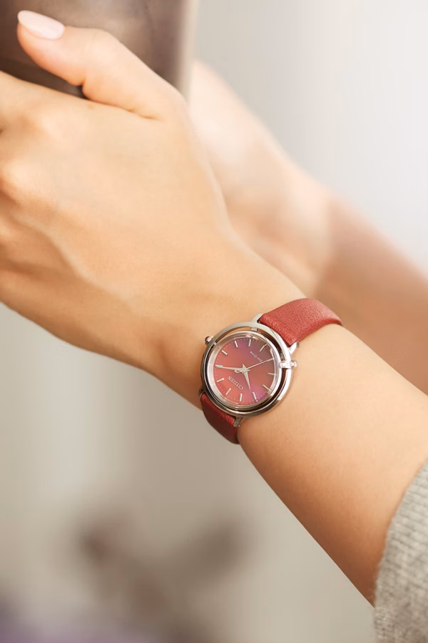 CITIZEN 星辰 L系列 曙光 光動能鑽石女錶 EM1090-78X：圖片 9