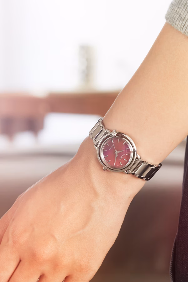 CITIZEN 星辰 L系列 曙光 光動能鑽石女錶 EM1090-78X：圖片 10