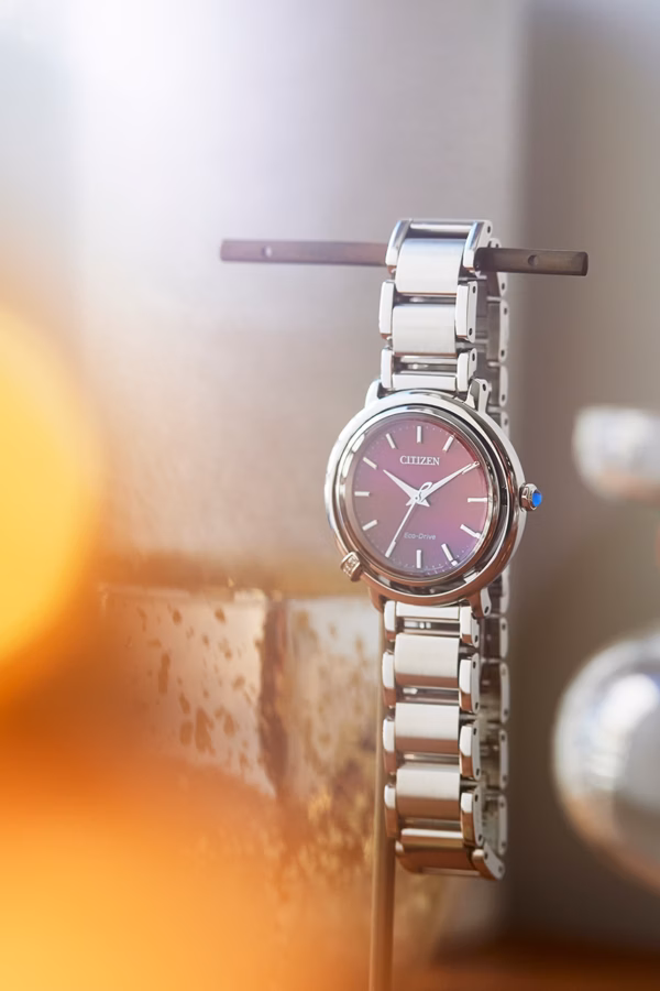 CITIZEN 星辰 L系列 曙光 光動能鑽石女錶 EM1090-78X：圖片 5