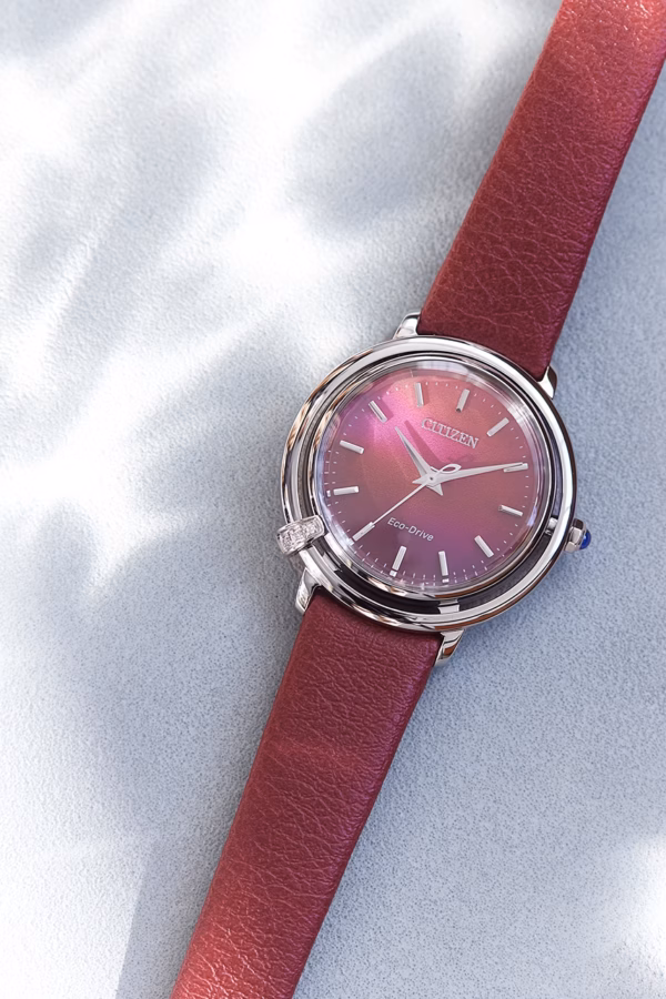 CITIZEN 星辰 L系列 曙光 光動能鑽石女錶 EM1090-78X：圖片 8