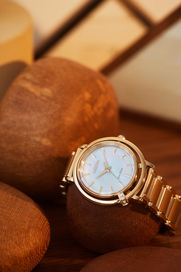 CITIZEN 星辰 L系列 曙光 光動能鑽石女錶 EM1093-61D：圖片 8