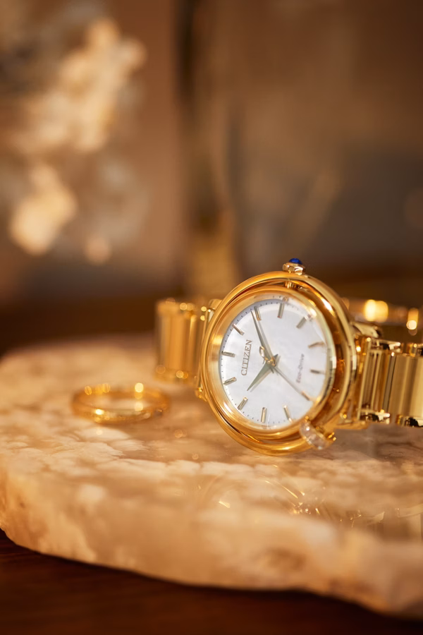 CITIZEN 星辰 L系列 曙光 光動能鑽石女錶 EM1093-61D：圖片 9