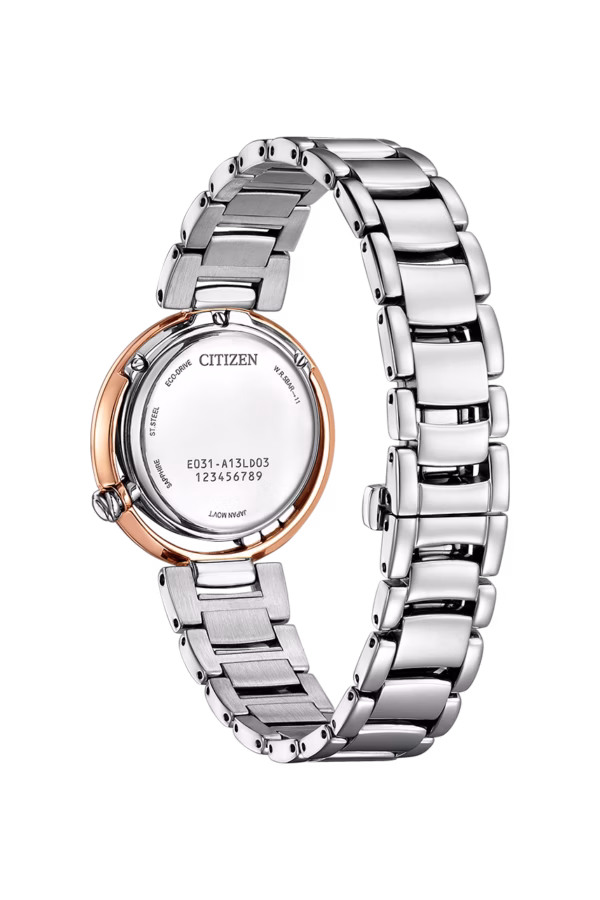 CITIZEN 星辰 L系列 限量繁花鑽石光動能女錶 EM1114-80Y：圖片 3