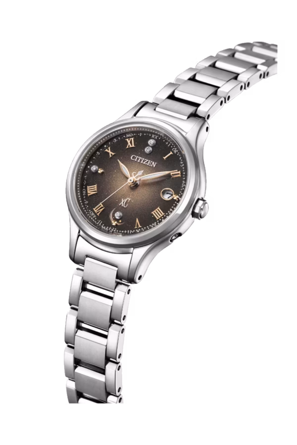 CITIZEN 星辰 xC 限量款 漸層光動能電波女錶 ES9490-79E：圖片 6