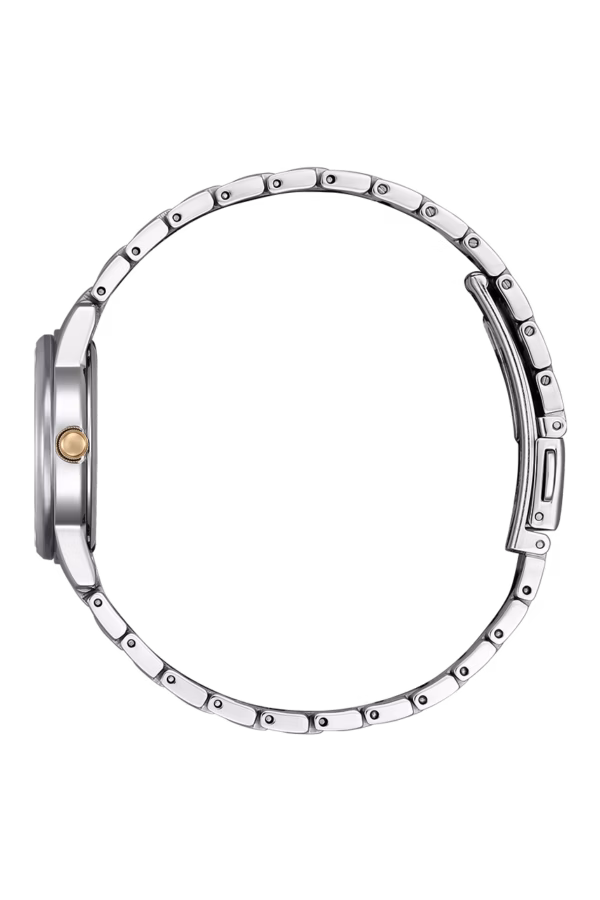 CITIZEN 星辰 Eco-Drive 簡約三針情侶對錶女錶 黑面 EW2317-76E：圖片 2