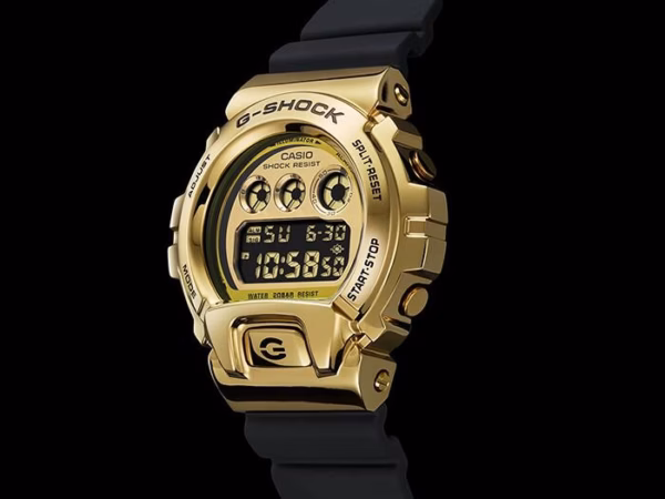 CASIO 卡西歐 G-SHOCK GM-6900G-9 金色 經典數位三顯錶：圖片 6