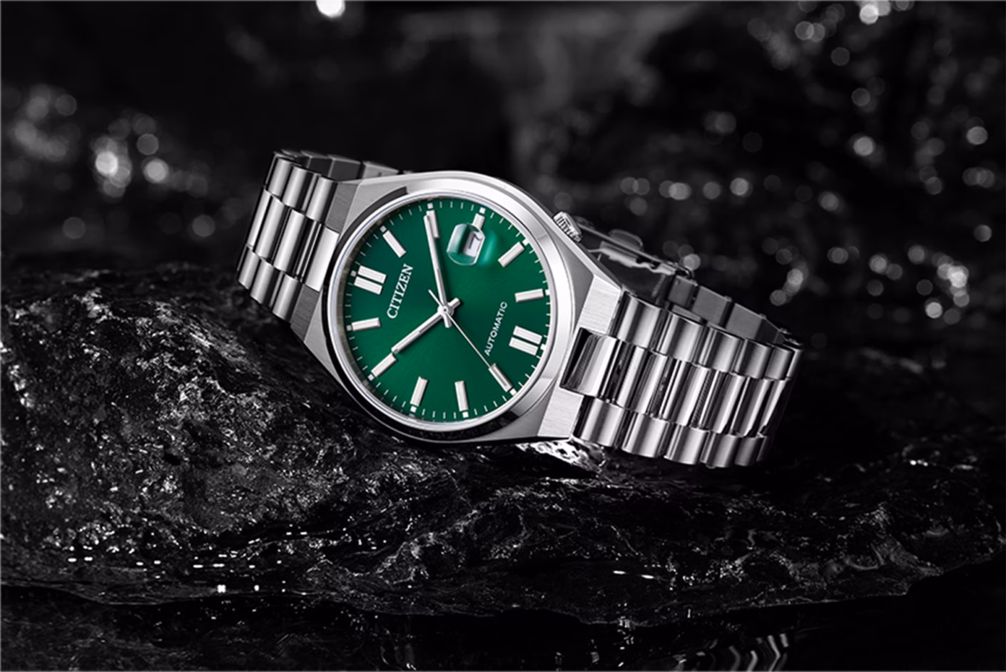CITIZEN 星辰 Mechanical 時尚撞色機械男錶 NJ0150-81X