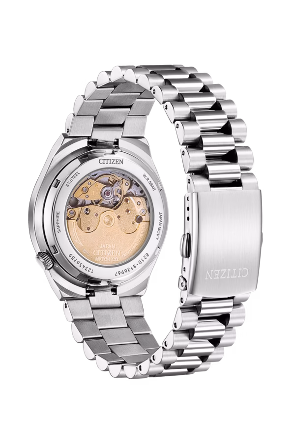 CITIZEN 星辰 Mechanical 時尚撞色機械男錶 NJ0151-88X：圖片 3