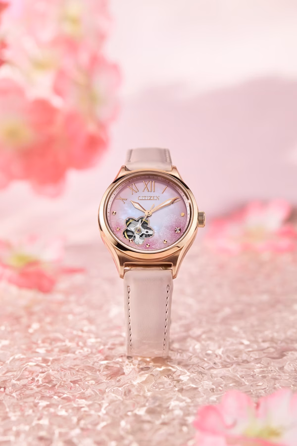 CITIZEN 星辰 LADY'S 廣告款 限量櫻花機械女錶 PC1017-70Y：圖片 6