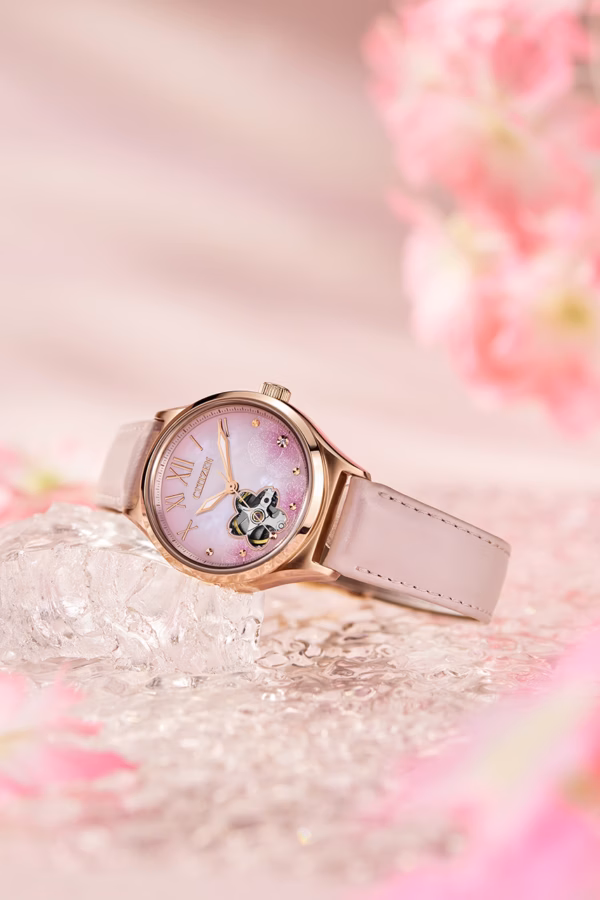 CITIZEN 星辰 LADY'S 廣告款 限量櫻花機械女錶 PC1017-70Y：圖片 4