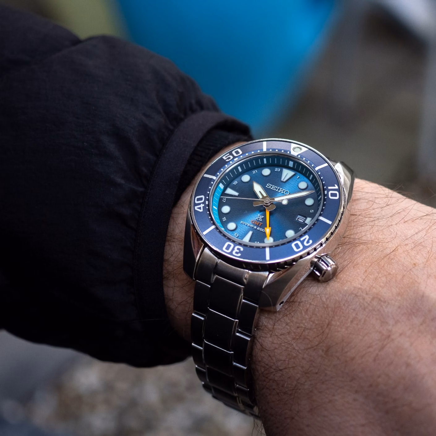 SEIKO 精工 PROSPEX SFK001J1 SUMO GMT太陽能潛水錶 5K65-0AA0B