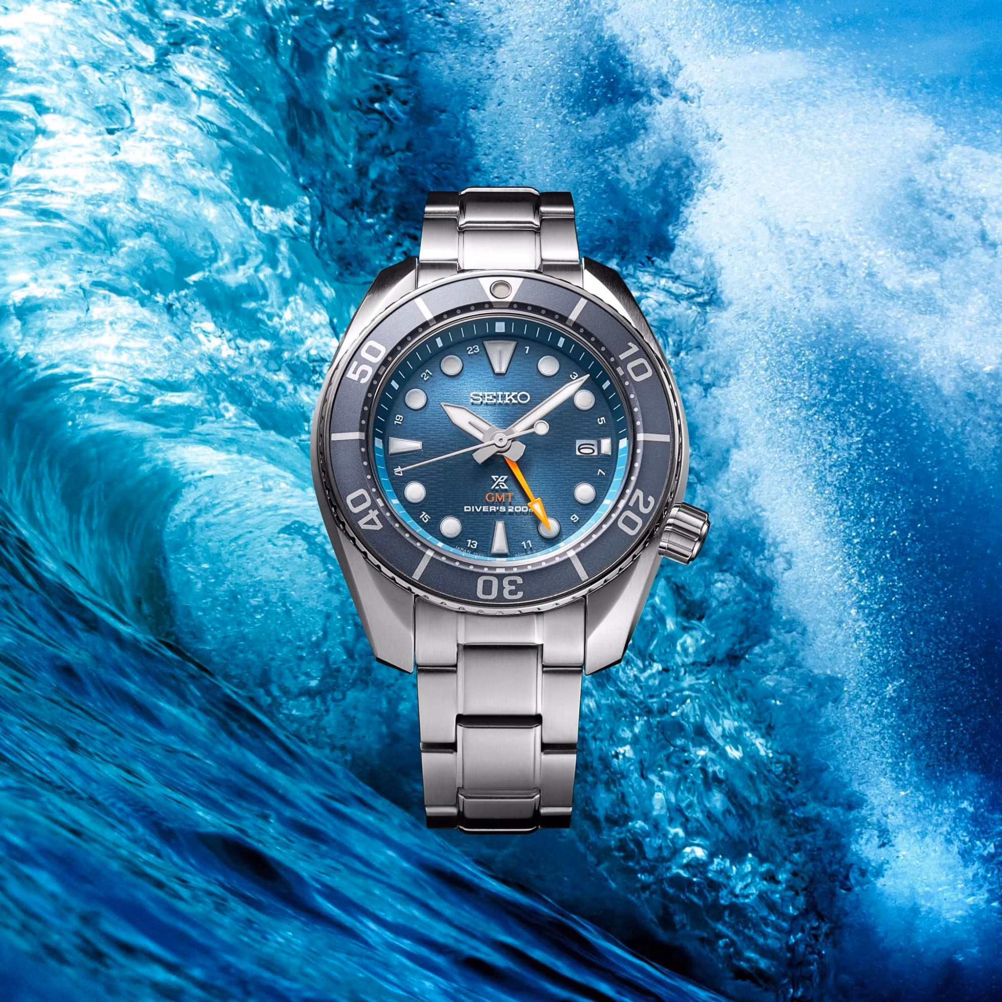 SEIKO 精工 PROSPEX SFK001J1 SUMO GMT太陽能潛水錶 5K65-0AA0B