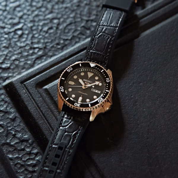 SEIKO 精工 5 Sports SRPD76K1 復古機械腕錶 4R36-07G0J：圖片 3
