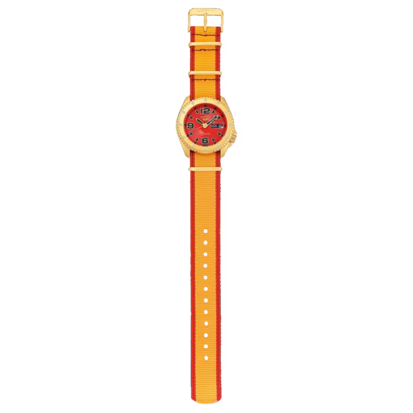 SEIKO 精工 5 Sports x 快打旋風 SRPF24K1 聯名機械錶 4R36-08S0Y ZANGIEF 桑吉爾夫：圖片 3