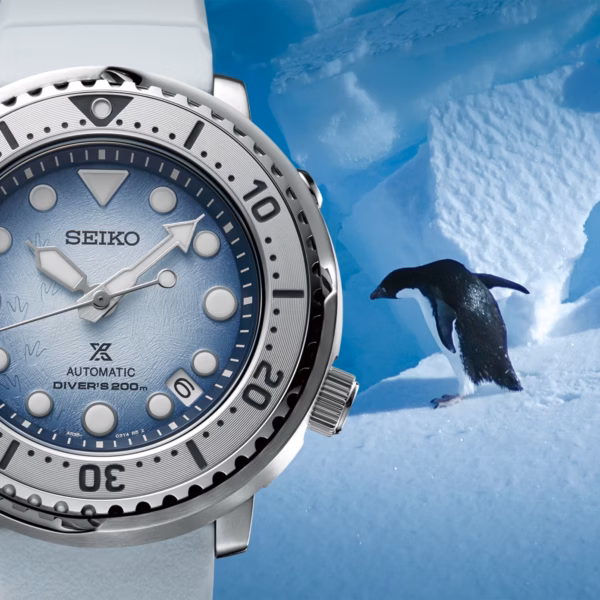 SEIKO 精工 PROSPEX SRPG59K1 愛海洋系列 企鵝腳印機械潛水錶 4R35-04Z0H：圖片 2
