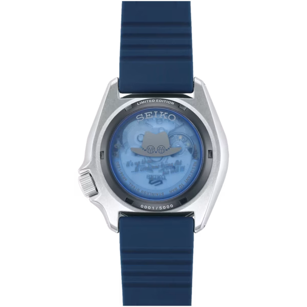 SEIKO 精工 5 Sports SRPH71K1 ONE PIECE SABO Limited Edition 炎帝薩波航海王聯名機械腕錶 4R36-12B0B：圖片 3