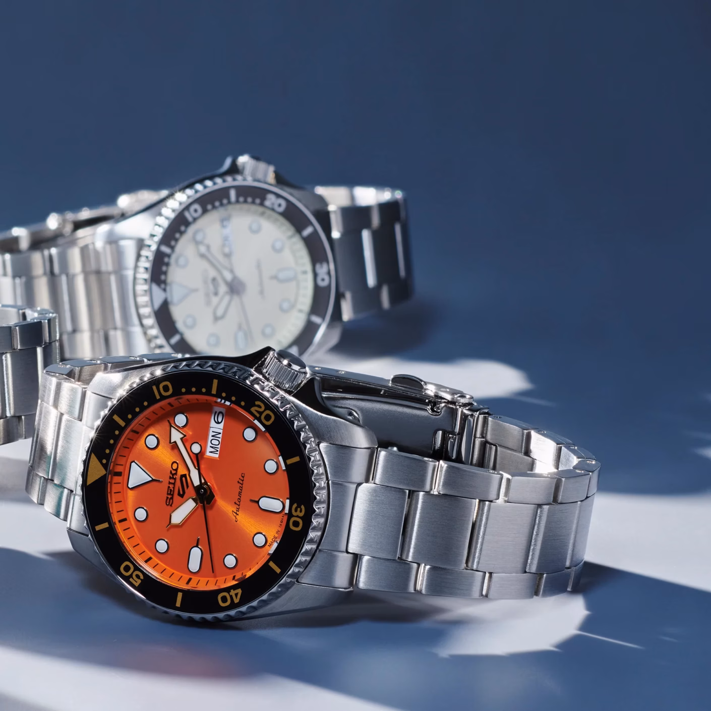SEIKO 精工 5 Sports SRPK35K1 復古機械腕錶 4R36-14B0L