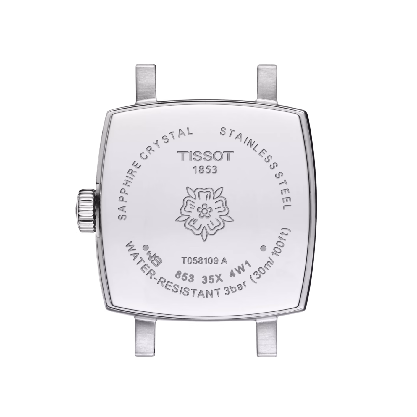 TISSOT 天梭 Lovely Square Summer 夏季方形女錶 T058.109.16.031.01