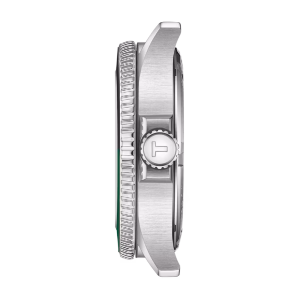 TISSOT 天梭 Seastar 1000 Quartz GMT 40mm 雙時區 綠海星潛水錶 T120.852.11.051.00：圖片 2