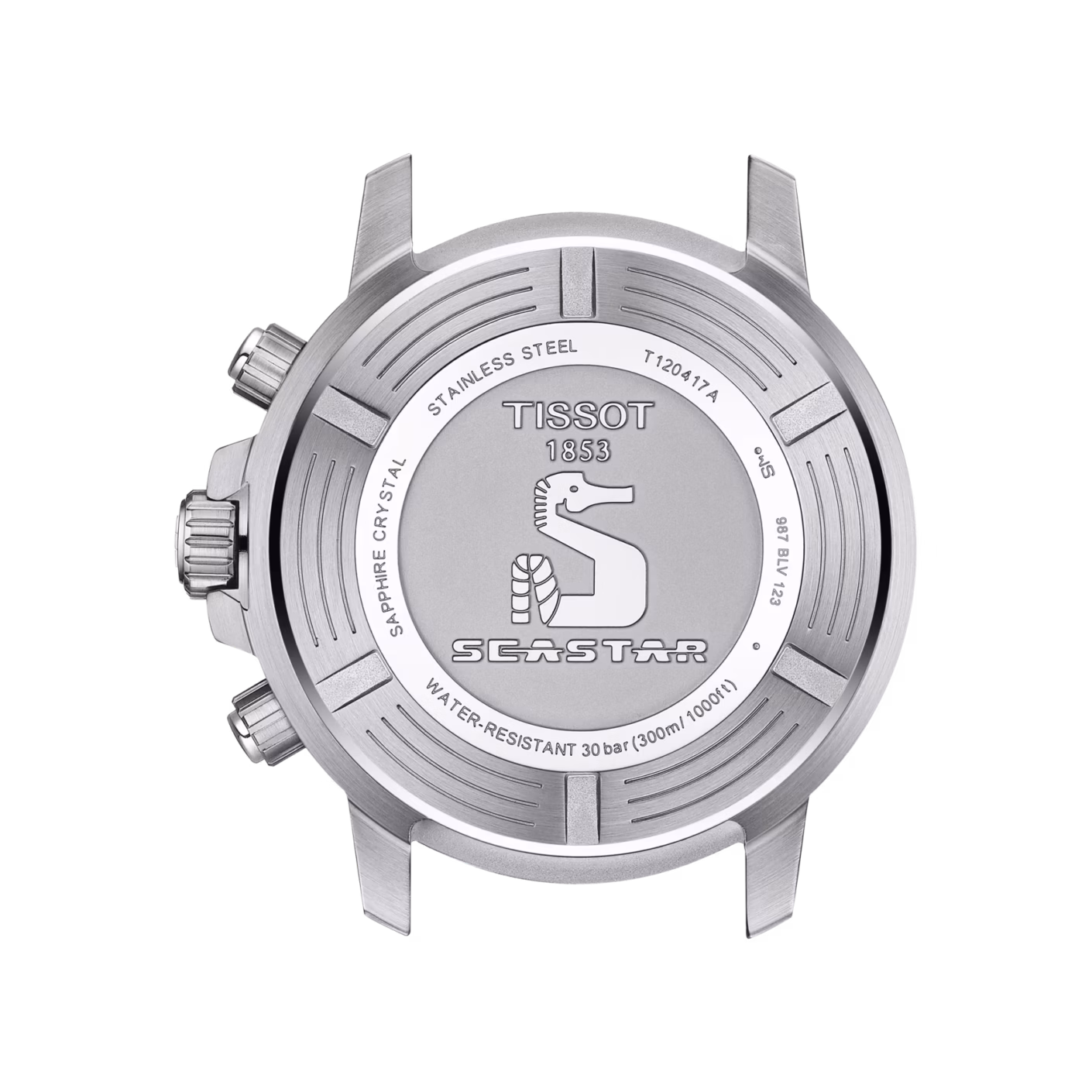 TISSOT 天梭 Seastar 1000 Quartz chronograph 可樂圈 海星三眼計時錶 T120.417.11.041.03