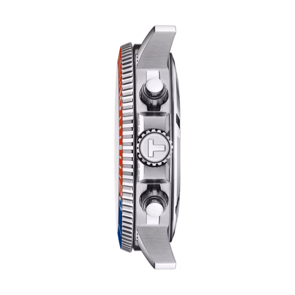 TISSOT 天梭 Seastar 1000 Quartz chronograph 可樂圈 海星三眼計時錶 T120.417.11.041.03：圖片 2