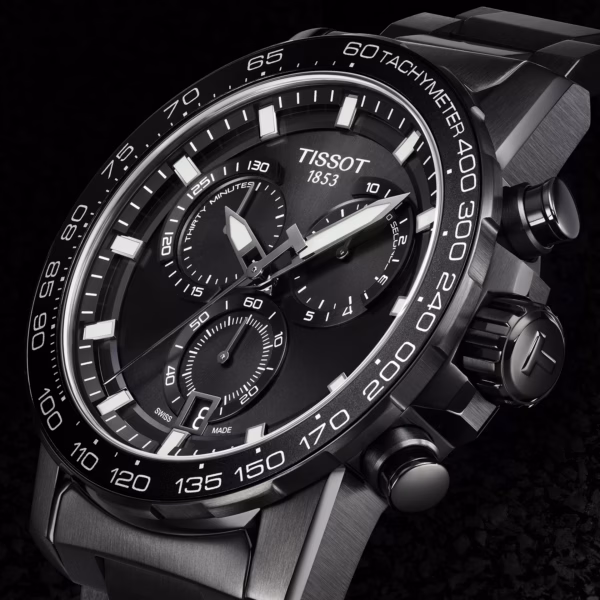 TISSOT 天梭 Supersport Chrono 極致黑 大錶徑計時腕錶 T125.617.33.051.00：圖片 9