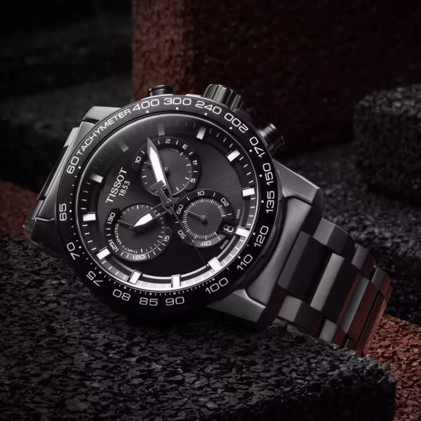 TISSOT 天梭 Supersport Chrono 極致黑 大錶徑計時腕錶 T125.617.33.051.00：圖片 8
