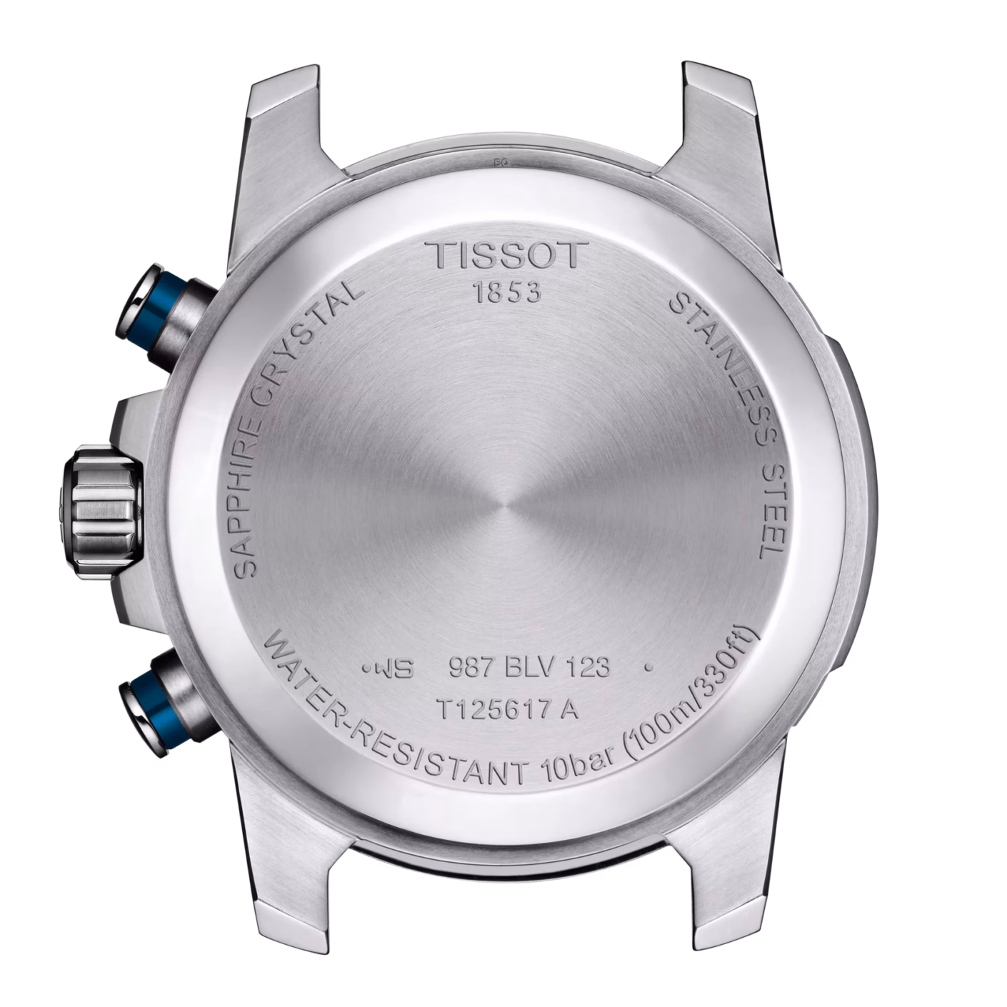 TISSOT 天梭 Supersport Chrono 藍色大錶徑計時腕錶 T125.617.11.041.00