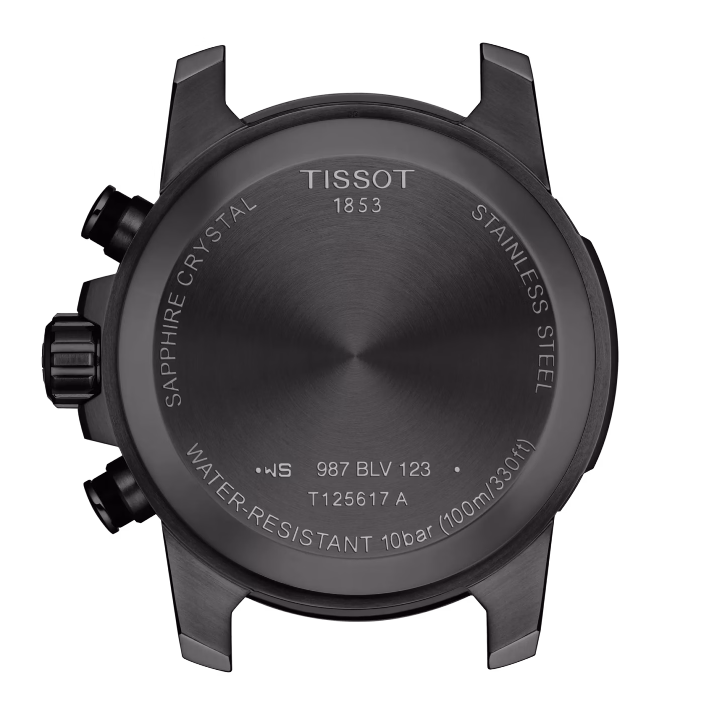 TISSOT 天梭 Supersport Chrono 極致黑 大錶徑計時腕錶 T125.617.33.051.00