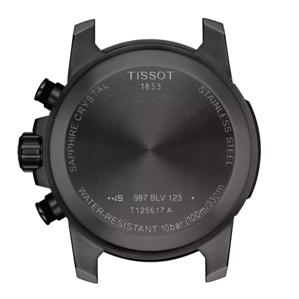 TISSOT 天梭 Supersport Chrono 極致黑 大錶徑計時腕錶 T125.617.33.051.00：圖片 3
