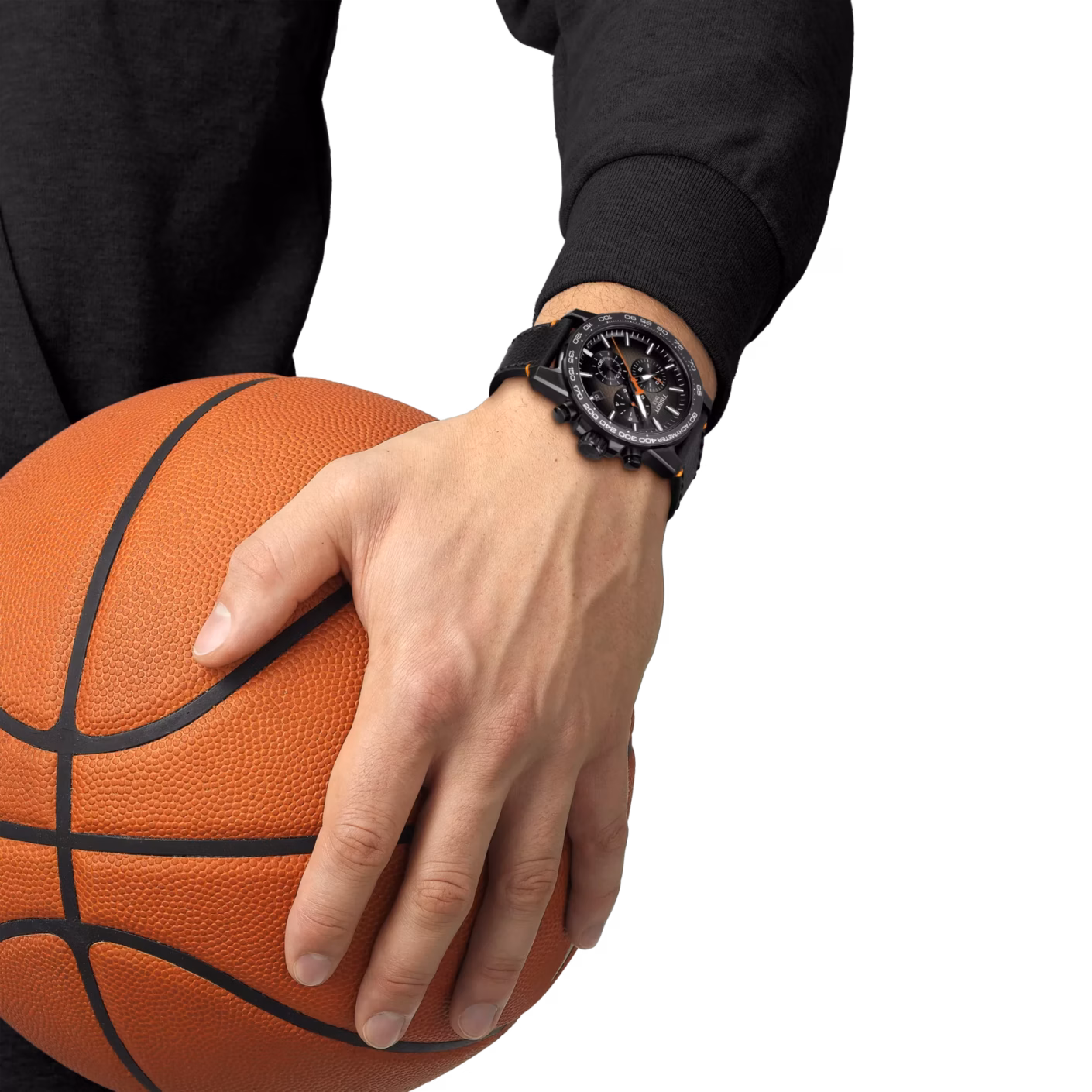 TISSOT 天梭 Supersport Chrono Basketball Edition 籃球設計 漸層灰 大錶徑計時腕錶 T125.617.36.081.00