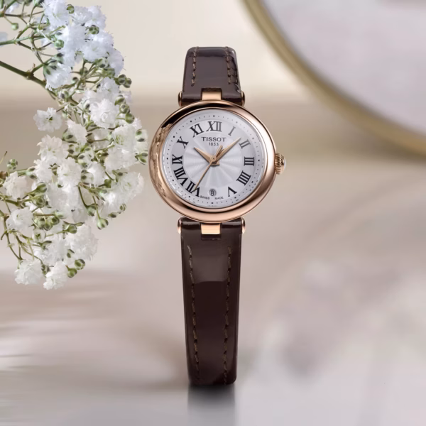 TISSOT 天梭 Tissot Bellissima Small Lady 玫瑰金 廣告款女裝腕錶 T126.010.36.013.00：圖片 12