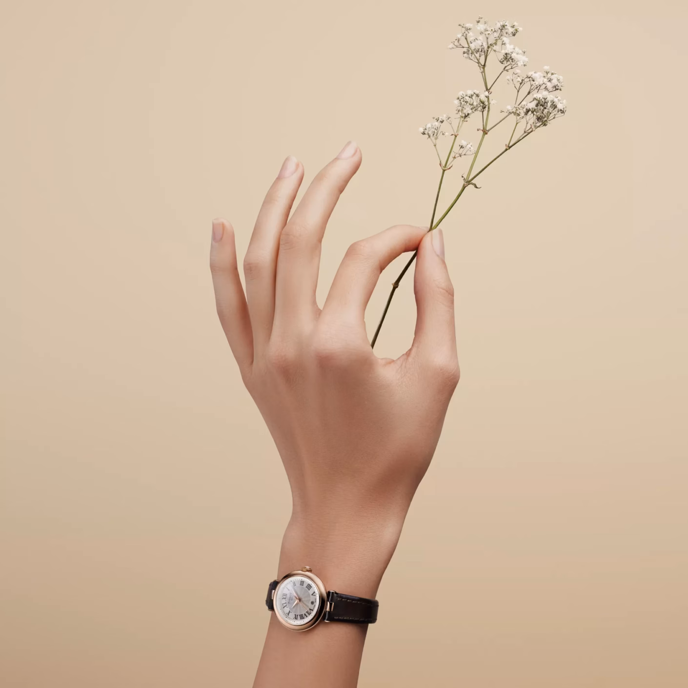 TISSOT 天梭 Tissot Bellissima Small Lady 玫瑰金 廣告款女裝腕錶 T126.010.36.013.00