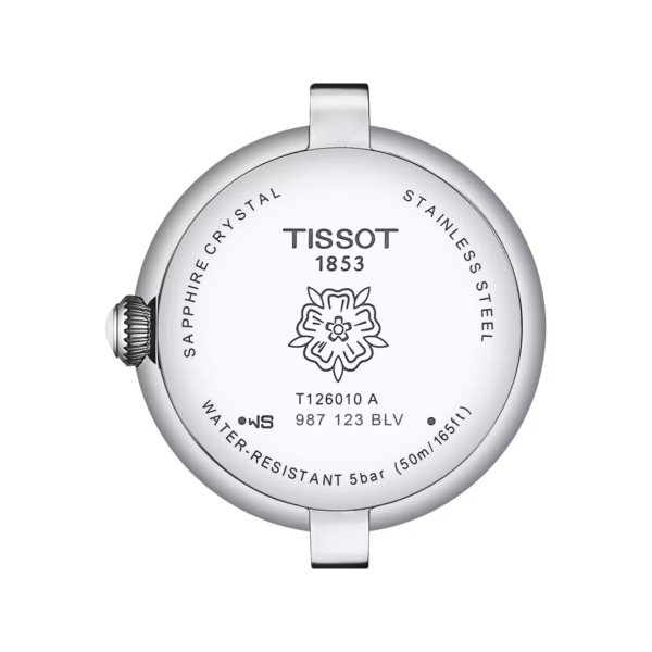 TISSOT 天梭 Tissot Bellissima Small Lady-M double tour strap 珍珠水藍 女裝腕錶 T126.010.16.113.01：圖片 3