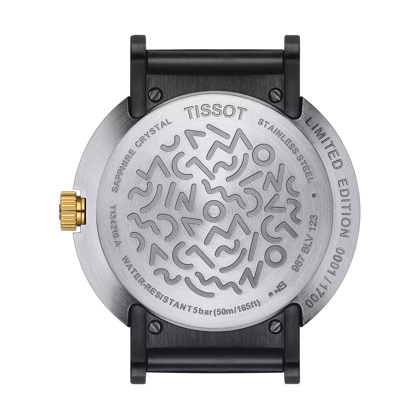 TISSOT 天梭 Heritage Memphis Lady 限量孟菲斯設計女錶 T134.210.27.011.00