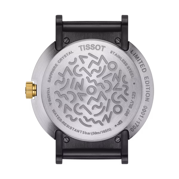 TISSOT 天梭 Heritage Memphis Lady 限量孟菲斯設計女錶 T134.210.27.011.00：圖片 4