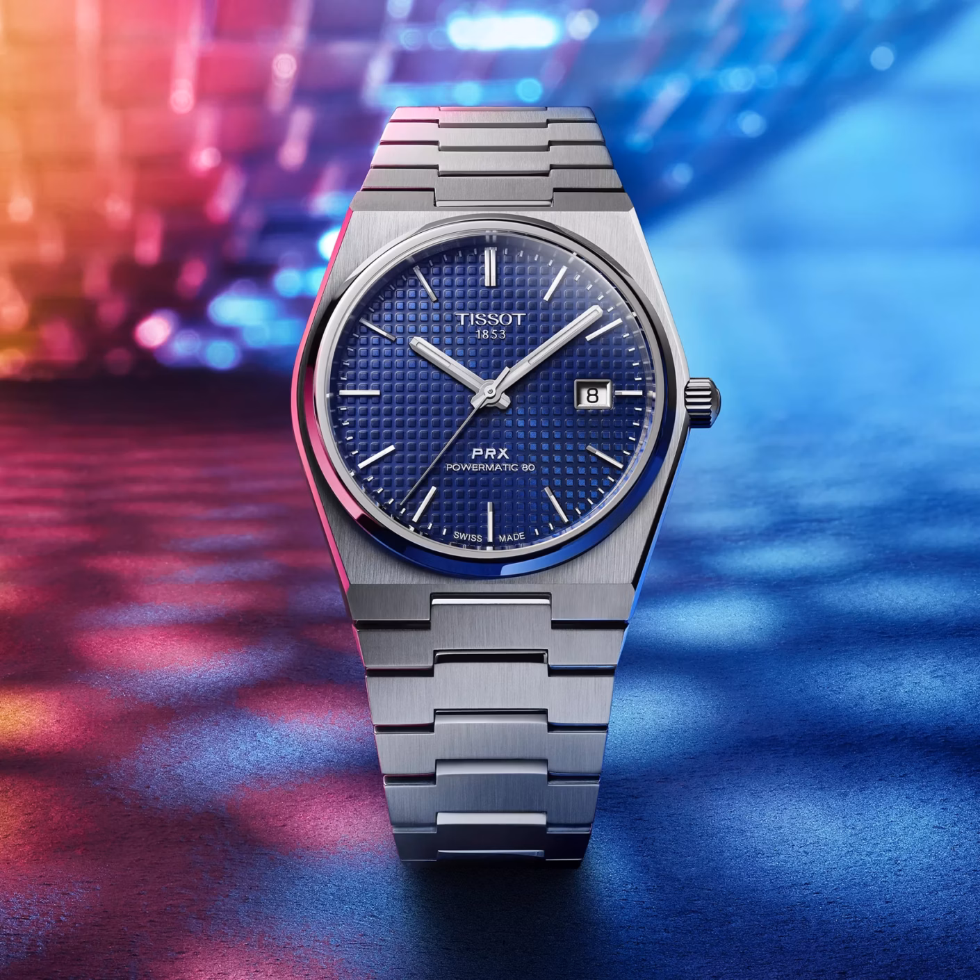 TISSOT 天梭 PRX Powermatic 80 40mm 海藍色機械錶 T137.407.11.041.00